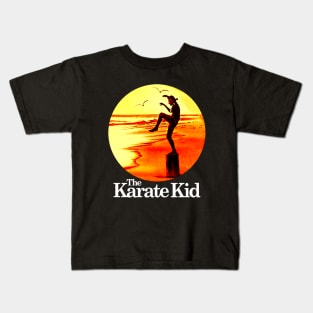 Retro Karate Kid Kids T-Shirt